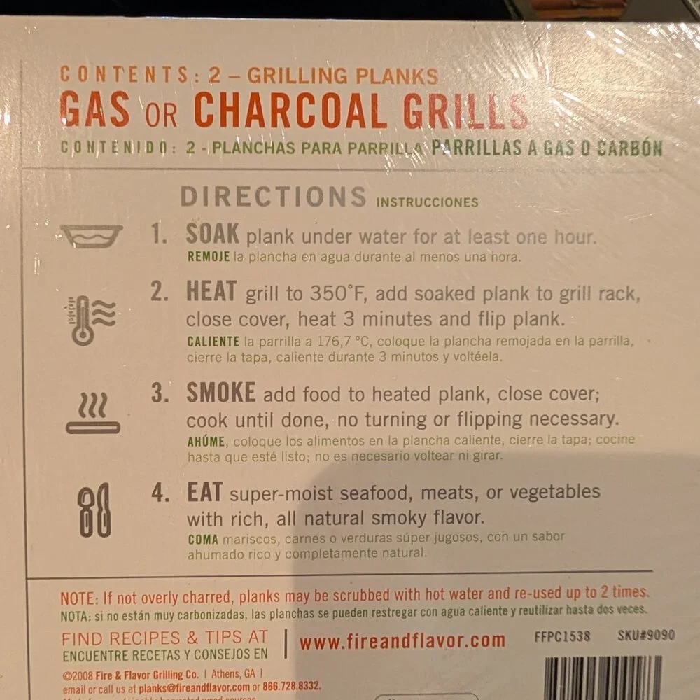 Cedar Grilling Planks - Picture 2 of 3